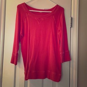 J Crew pink oversized sweater